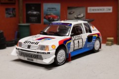 Peugeot 205 Turbo 16 E2- Rally 1000 Laghi 1986 - Salonen-Harjanne - scala 1/43